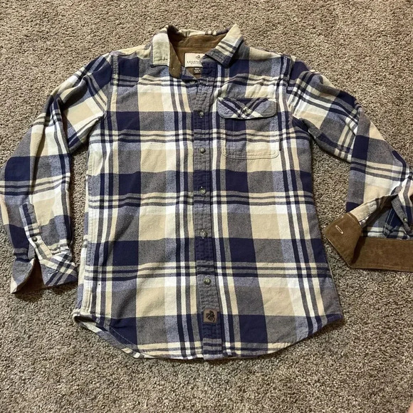 Legendary‎ Whitetails Ladies Small Cinch Flannel Shirt Stockyards Hunt Country - Picture 1 of 10